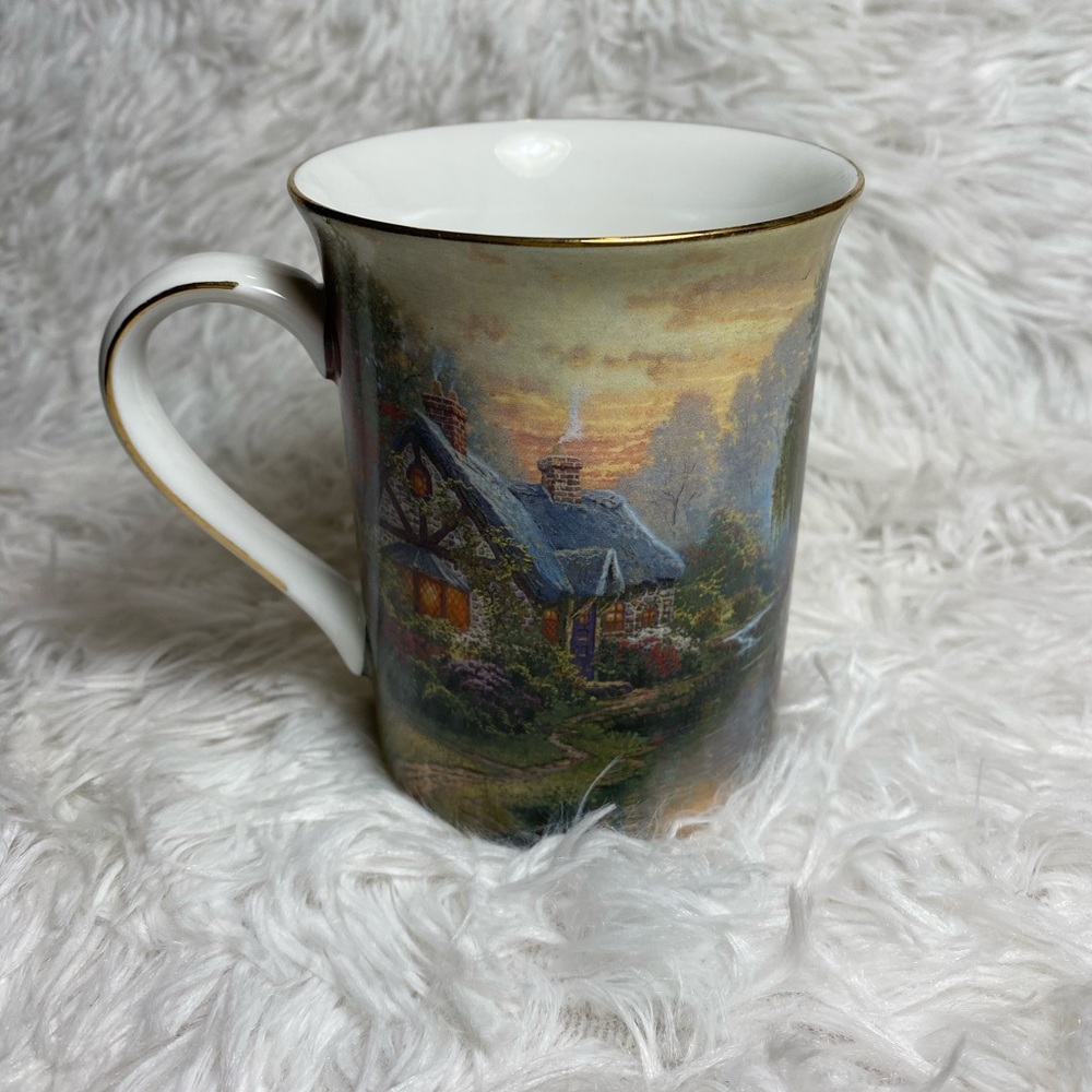 Thomas Kinkade "September-A Quiet Evening" Mug